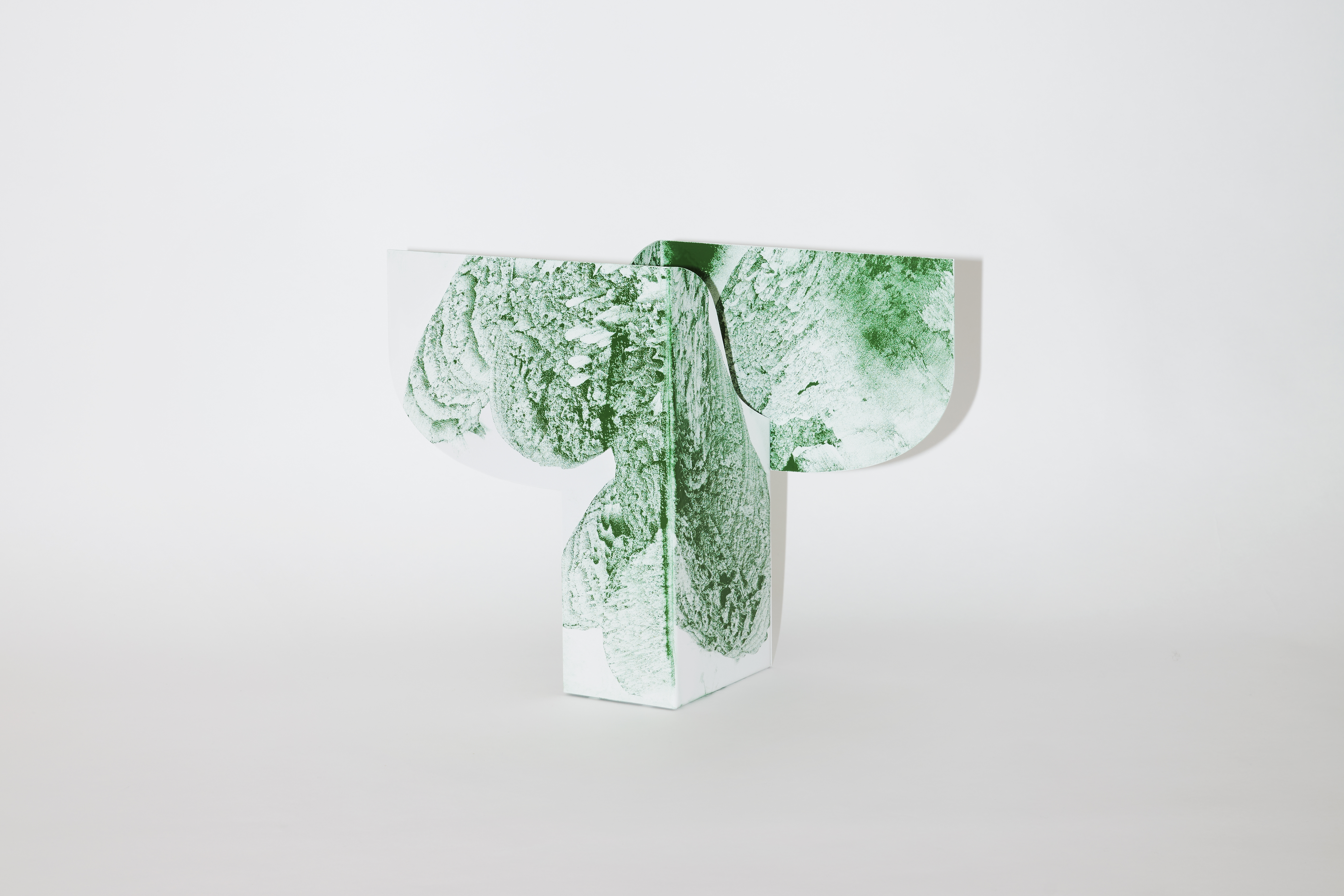 Powder Vase Green / White, Art. no. 70008 (image 1)