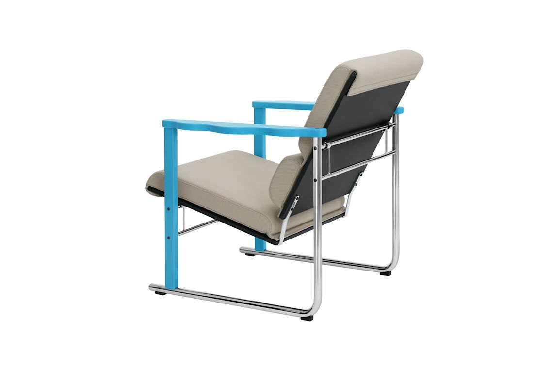 Experiment Lounge Chair, 502 / Blue / Light Beige, Art. no. 30945 (image 4)