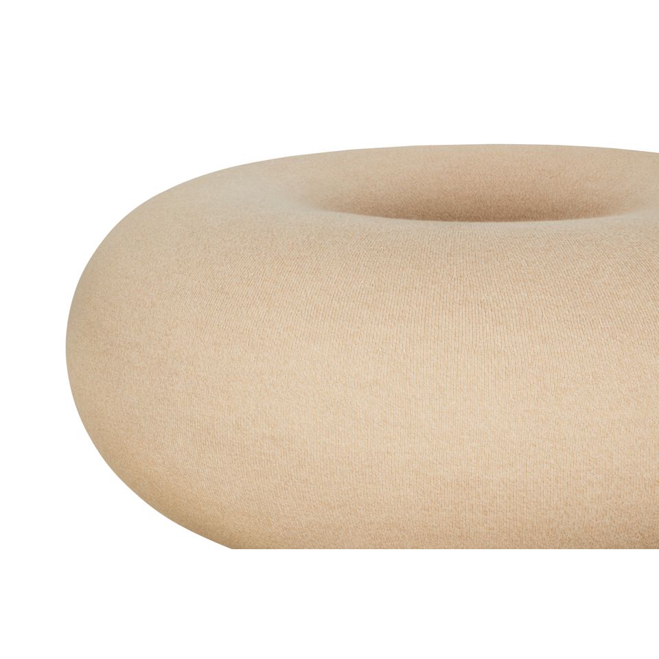 Boa Pouf, Oatmeal — Hem