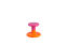 Pesa Candle Holder Low, Magenta / Orange, Art. no. 31022 (image 1)
