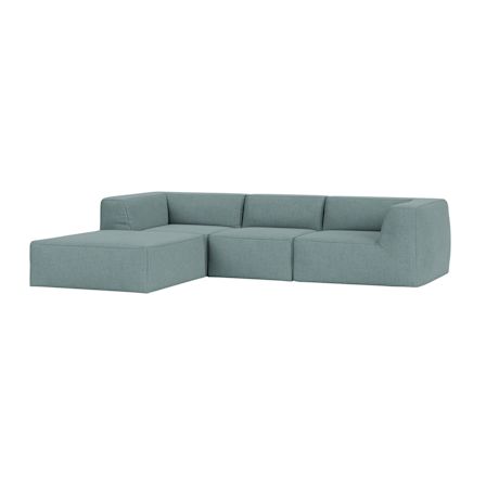 Great 3-seater Sofa Narrow Chaise Left, Cifrado 0741