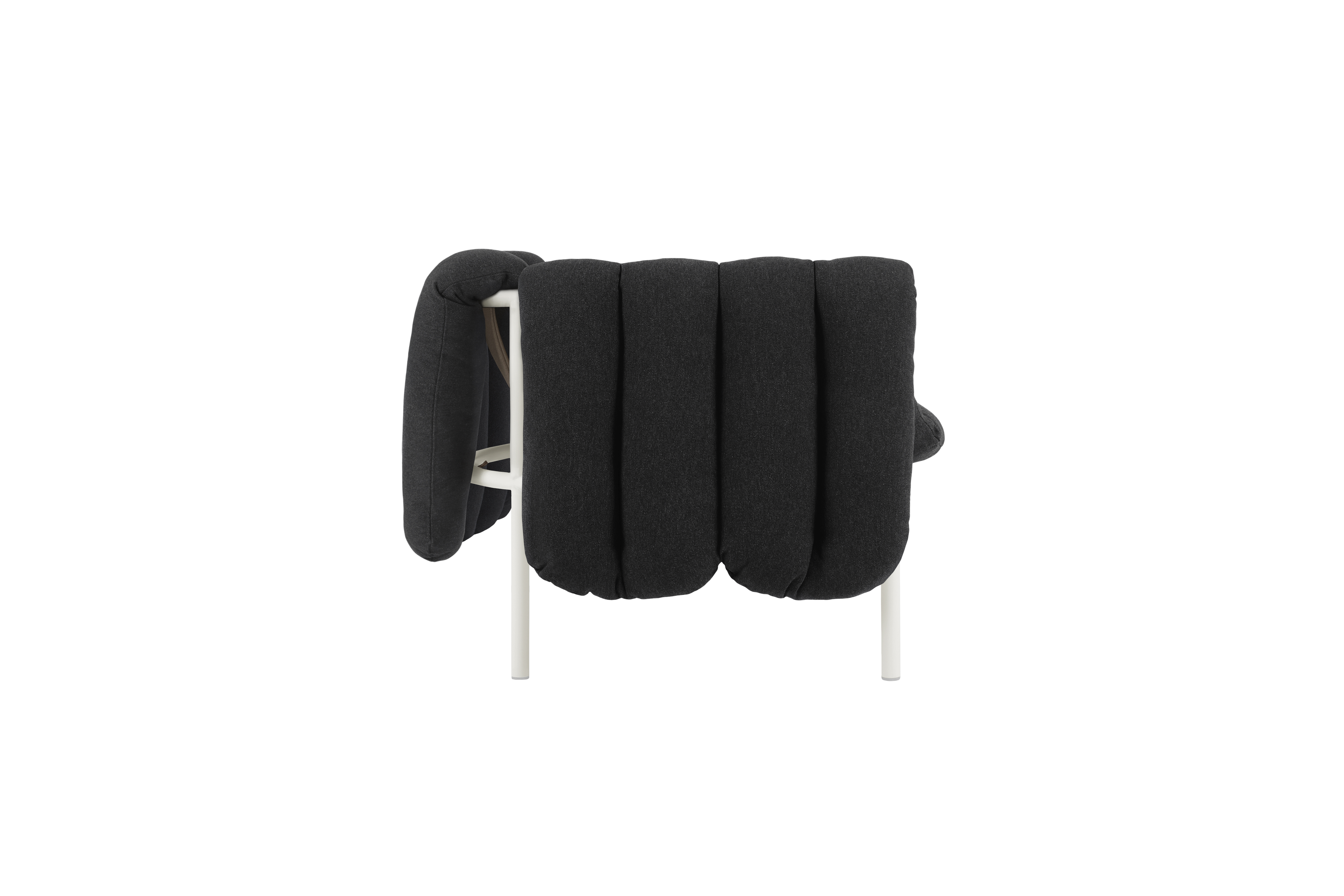 Puffy 2.5-seater Sofa, Anthracite / Cream, Art. no. 20719 (image 3)