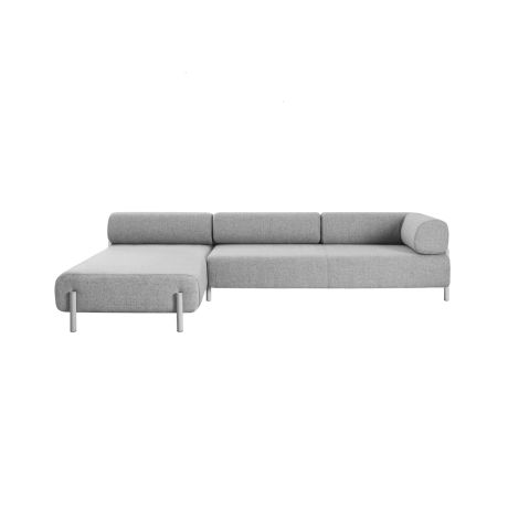 Palo Corner Sofa Left, Grey (UK)