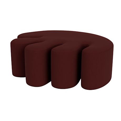 Palma Pouf Large, Steelcut 3 0655