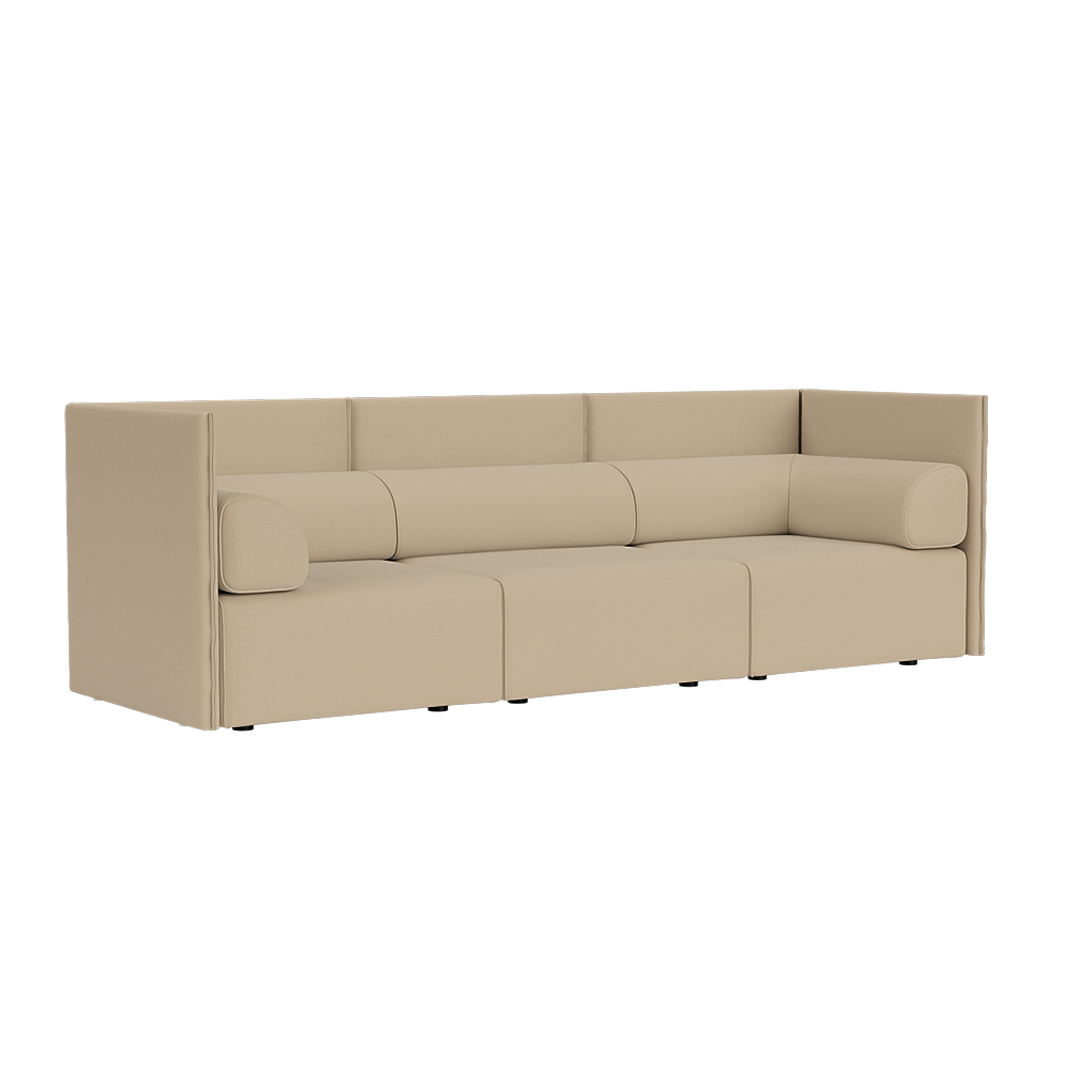 3-seater Sofa Medium Back with Armrests