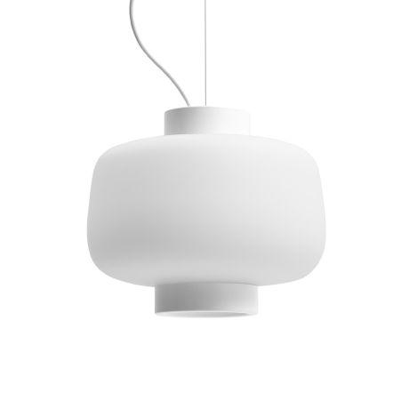 Dusk Lamp Large (CE), Matte Ivory