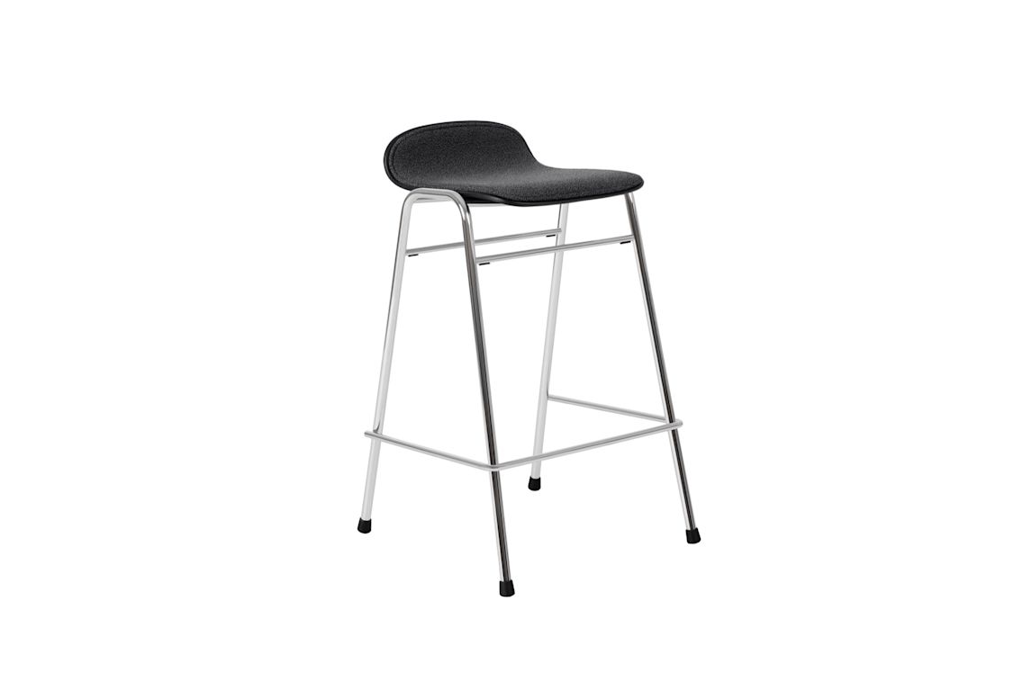 Touchwood Counter Stool, Graphite / Chrome (UK), Art. no. 20879 (image 1)