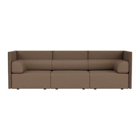 Palo Block 3-seater Sofa Medium Back with Armrests, Autumn 361