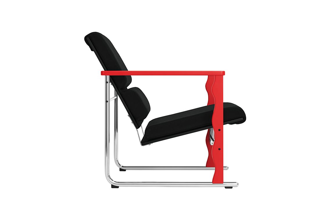 Experiment Lounge Chair, 503 / Red / Black, Art. no. 30950 (image 3)