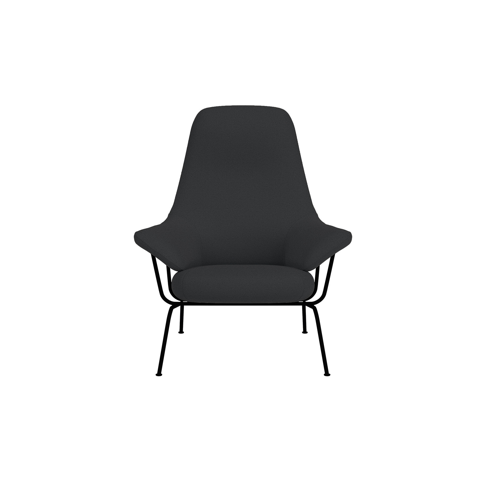Hai Lounge Chair, Cura 60019/Black, Art. no. 31955 (image 2)