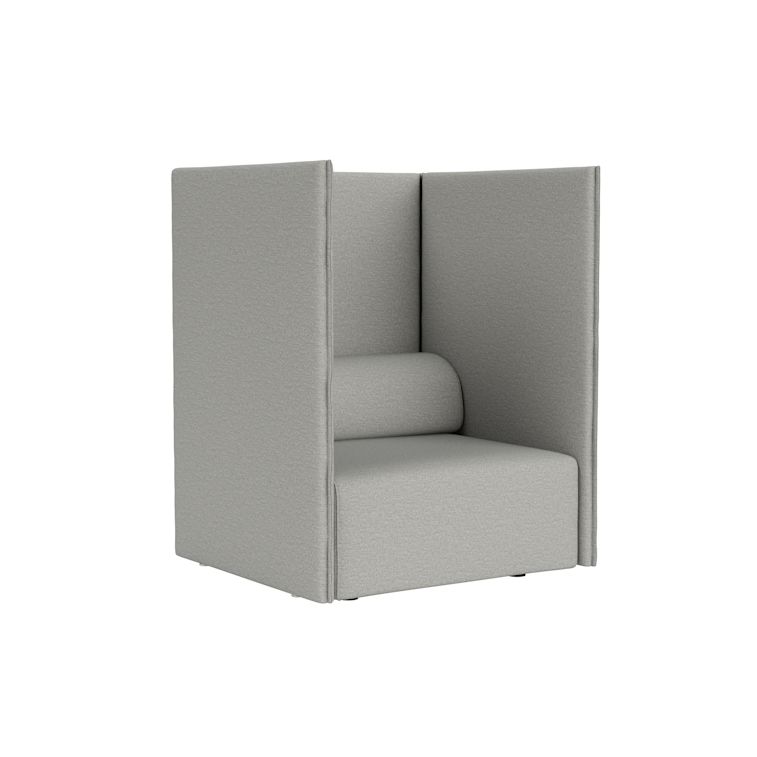 Palo Block Single-seater High Back, Amdal 130, Art. no. 95162 (image 1)