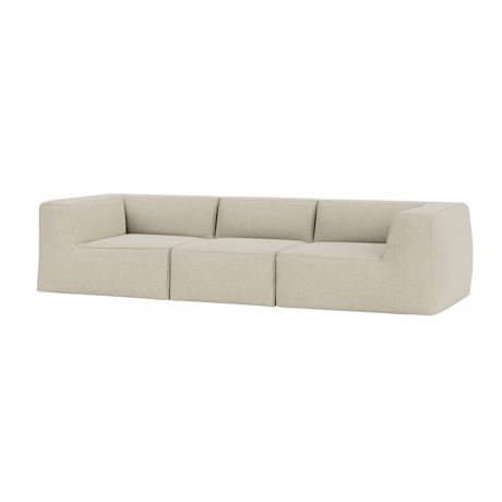 Great 3-seater Sofa Narrow, Safire 0014 (UK)