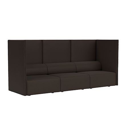 Palo Block 3-seater Sofa High Back, Amdal 280