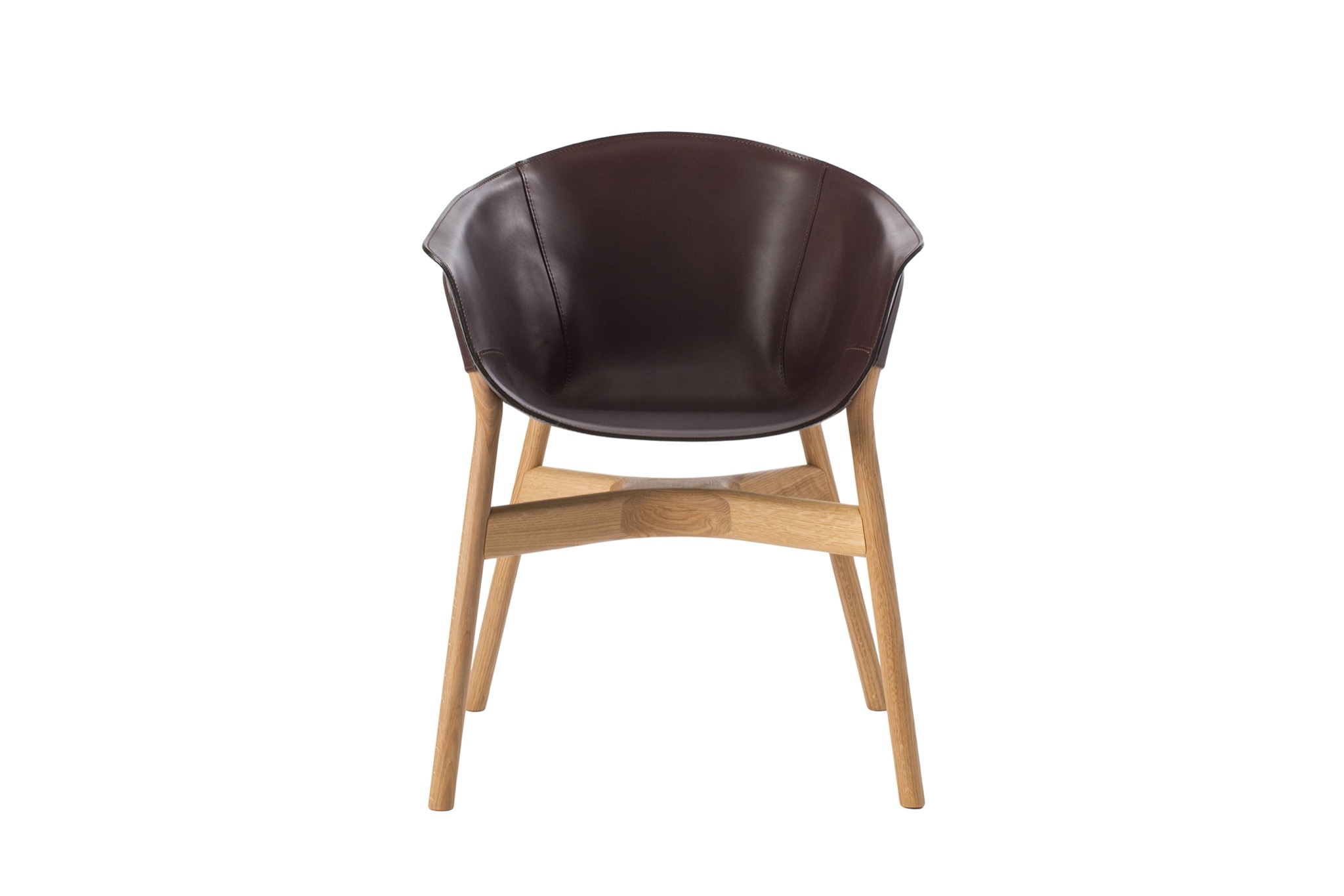 Pocket Armchair, Brown / Natural, Art. no. 13103 (image 1)