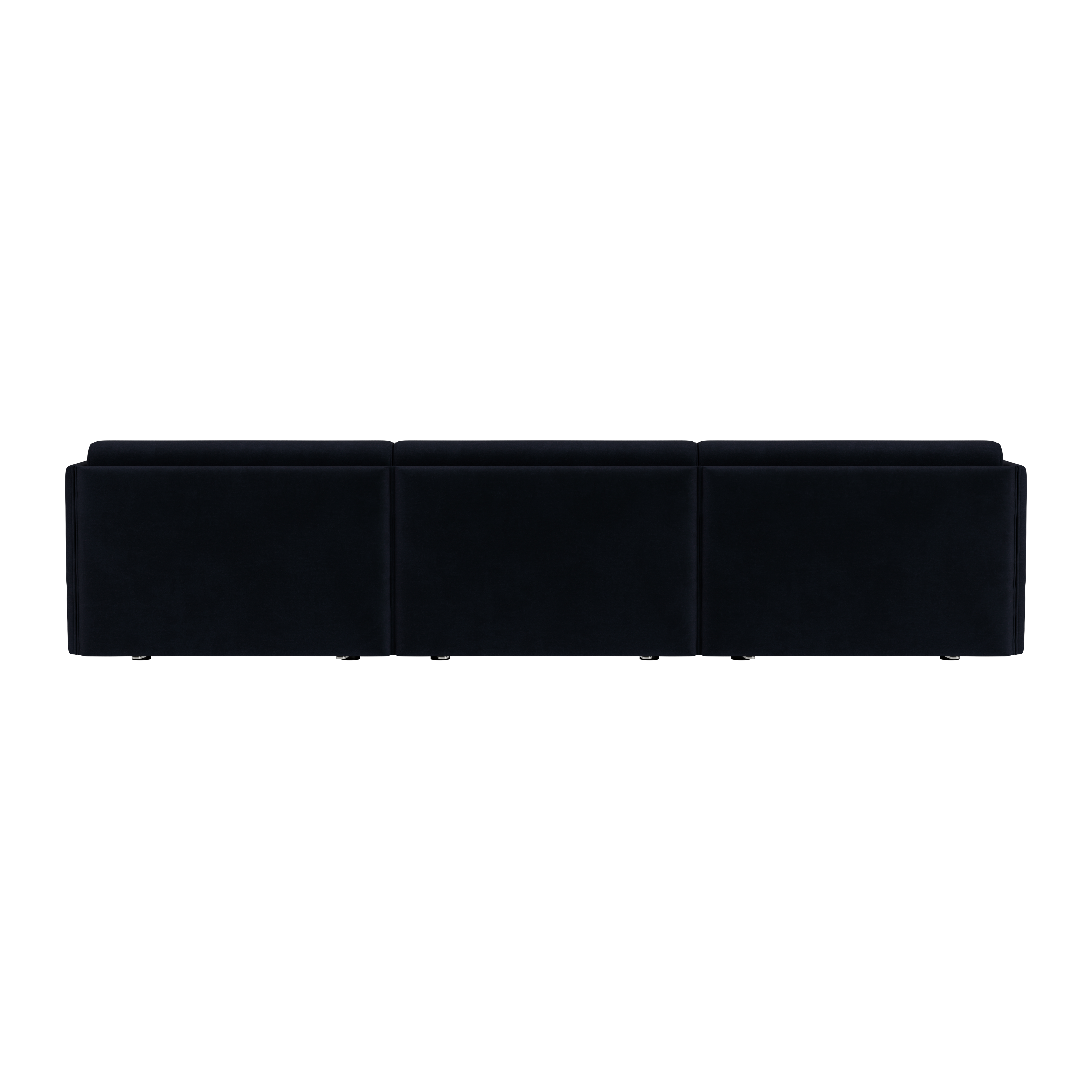Palo Block 3-seater Sofa Low Back, Velluto Coex VL30 (UK), Art. no. 31945 (image 5)