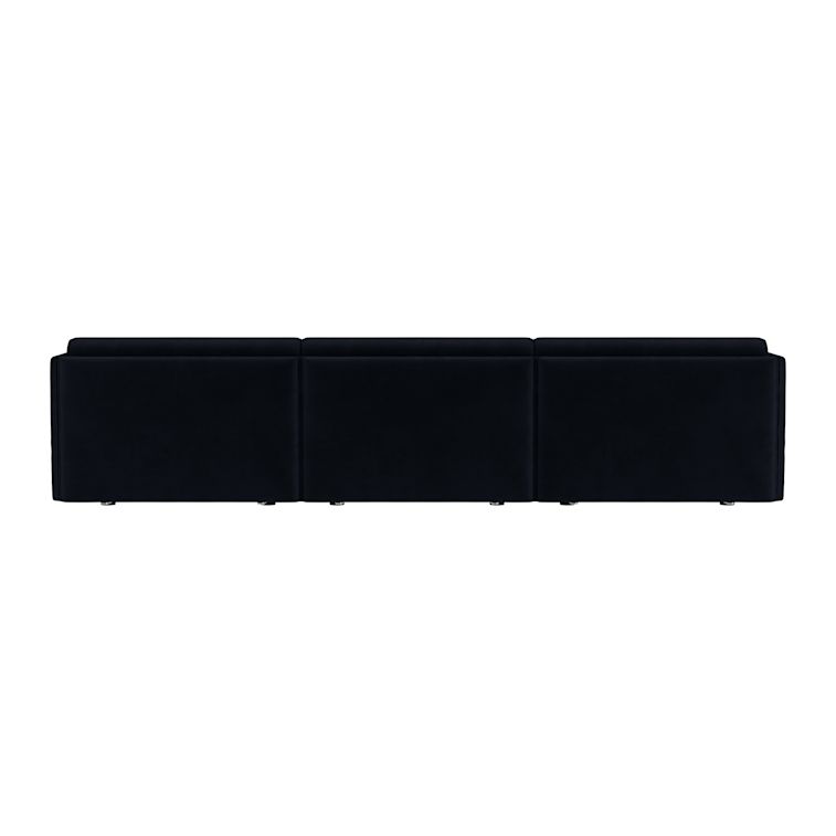 Palo Block 3-seater Sofa Low Back, Velluto Coex VL30 (UK), Art. no. 31945 (image 5)