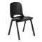 Chair (Wooden legs), Black