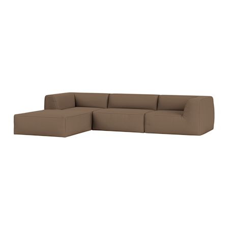 Great 3-seater Sofa Chaise Left, Autumn 0361