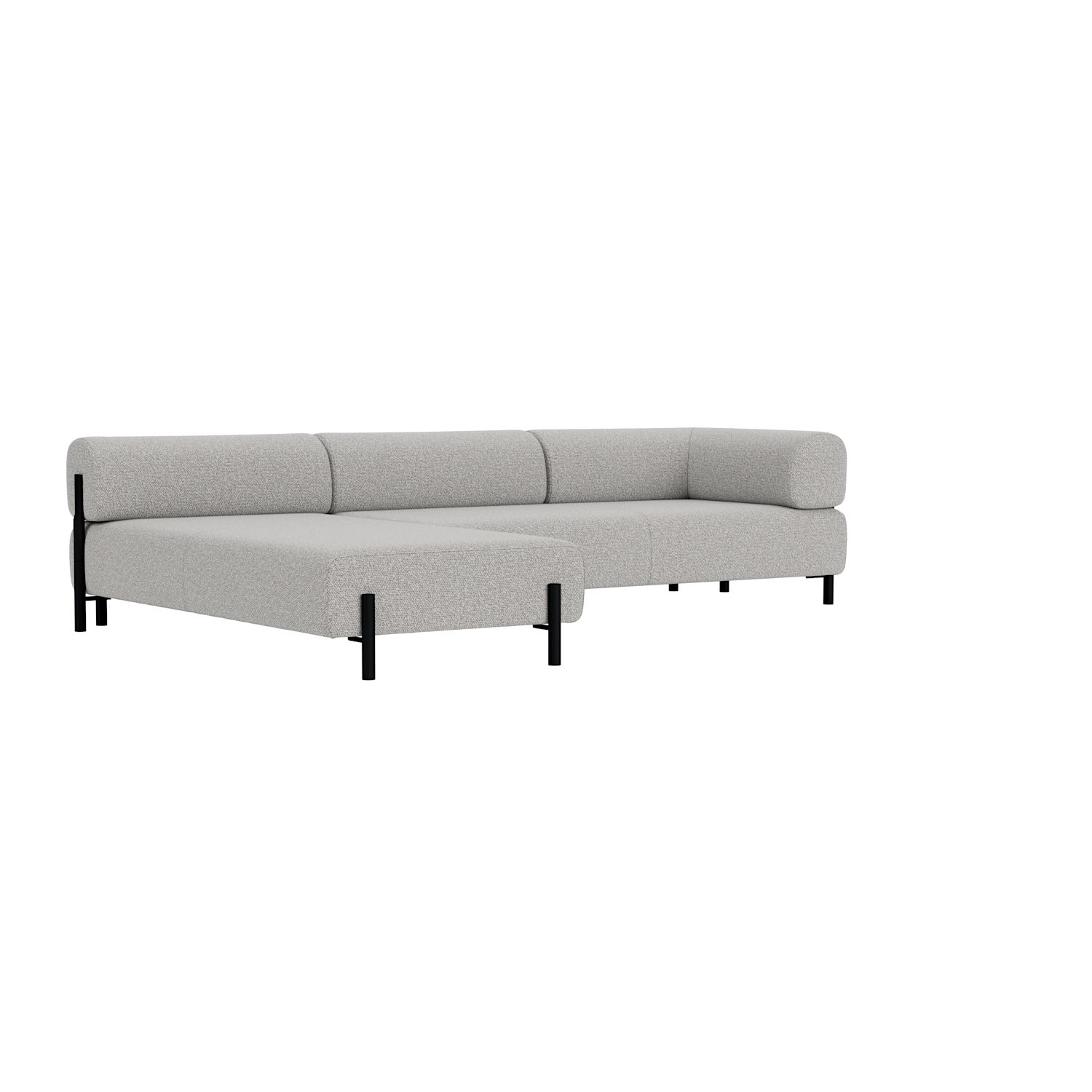 Corner Sofa Left, Storr 612/Black