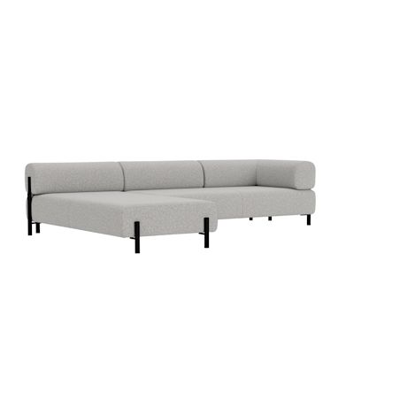 Palo Corner Sofa Left, Storr 612/Black