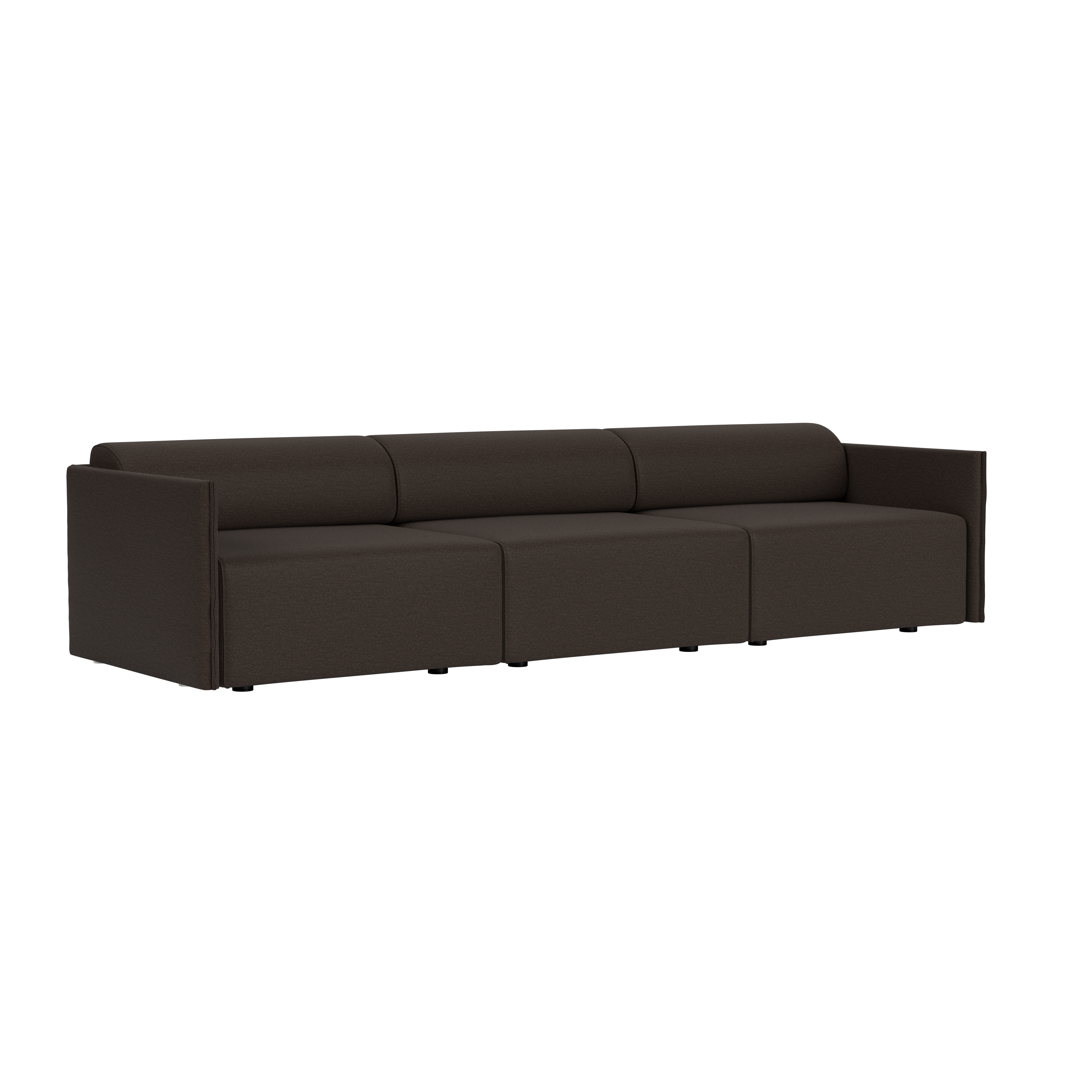 Palo Block 3-seater Sofa Low Back, Amdal 280