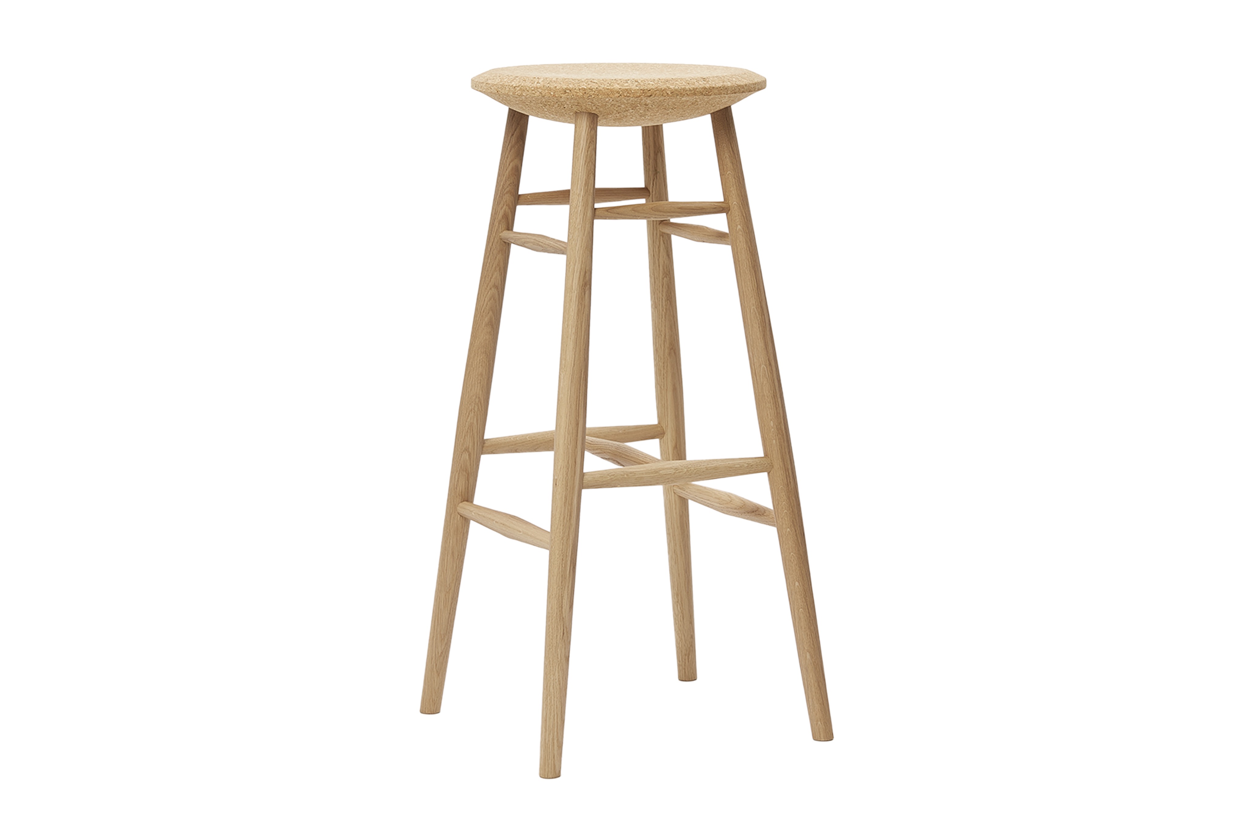 Drift oak bar discount stool