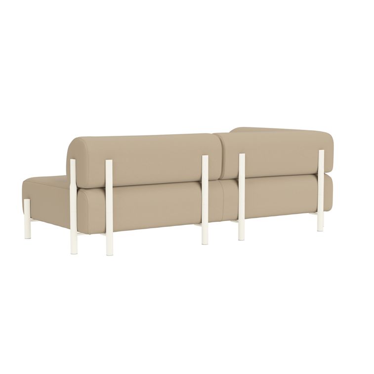 Palo 2-seater Sofa Chaise Left, Autumn 221/White , Art. no. 90486 (image 3)