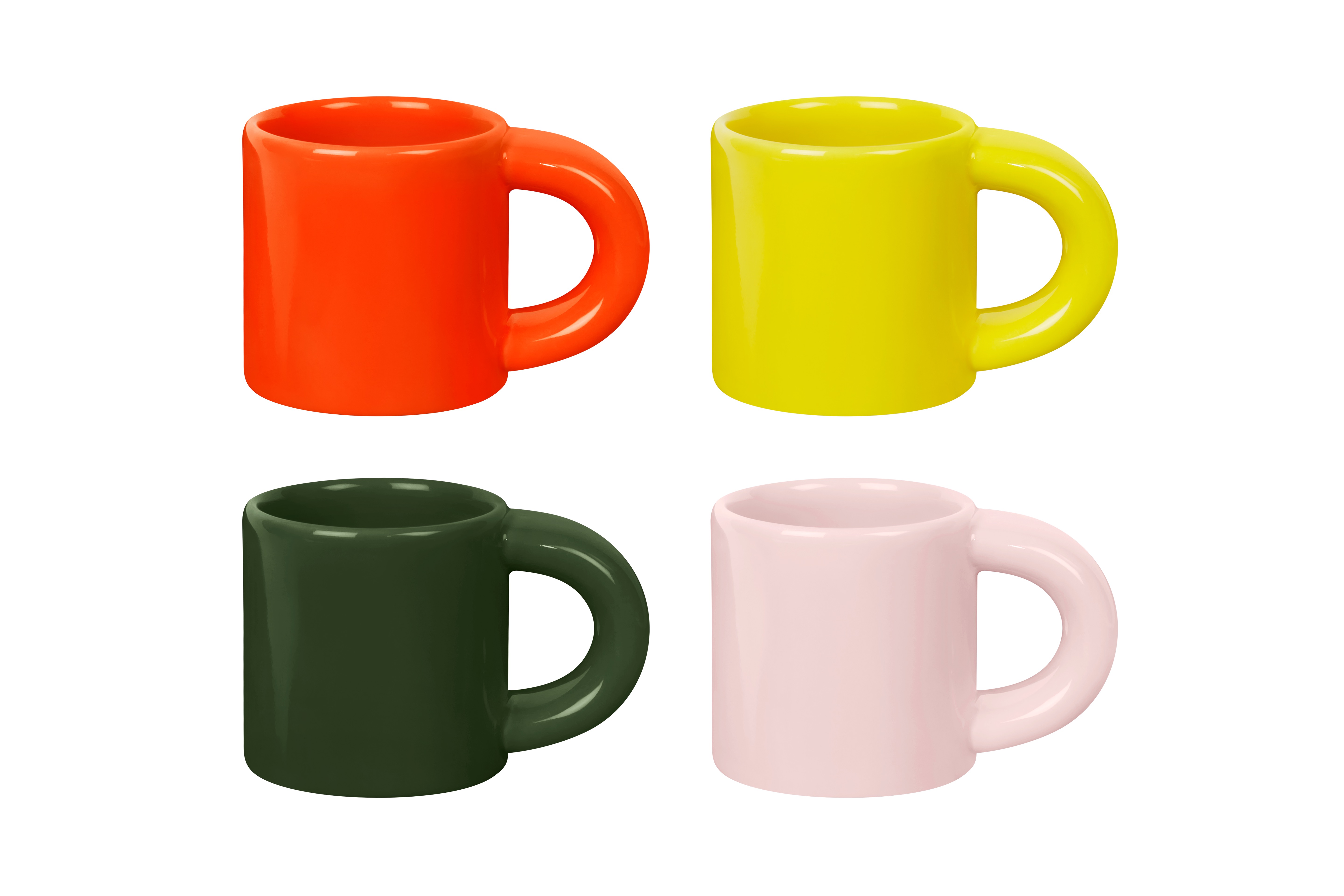 Espresso Cups -Black 30 shops cups