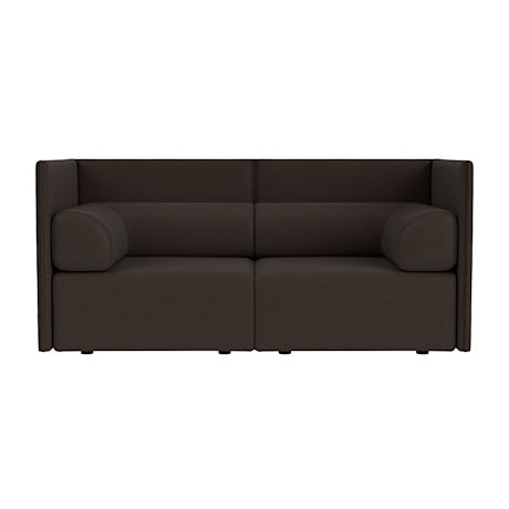 Palo Block 2-seater Sofa Medium Back with Armrests, Amdal 280