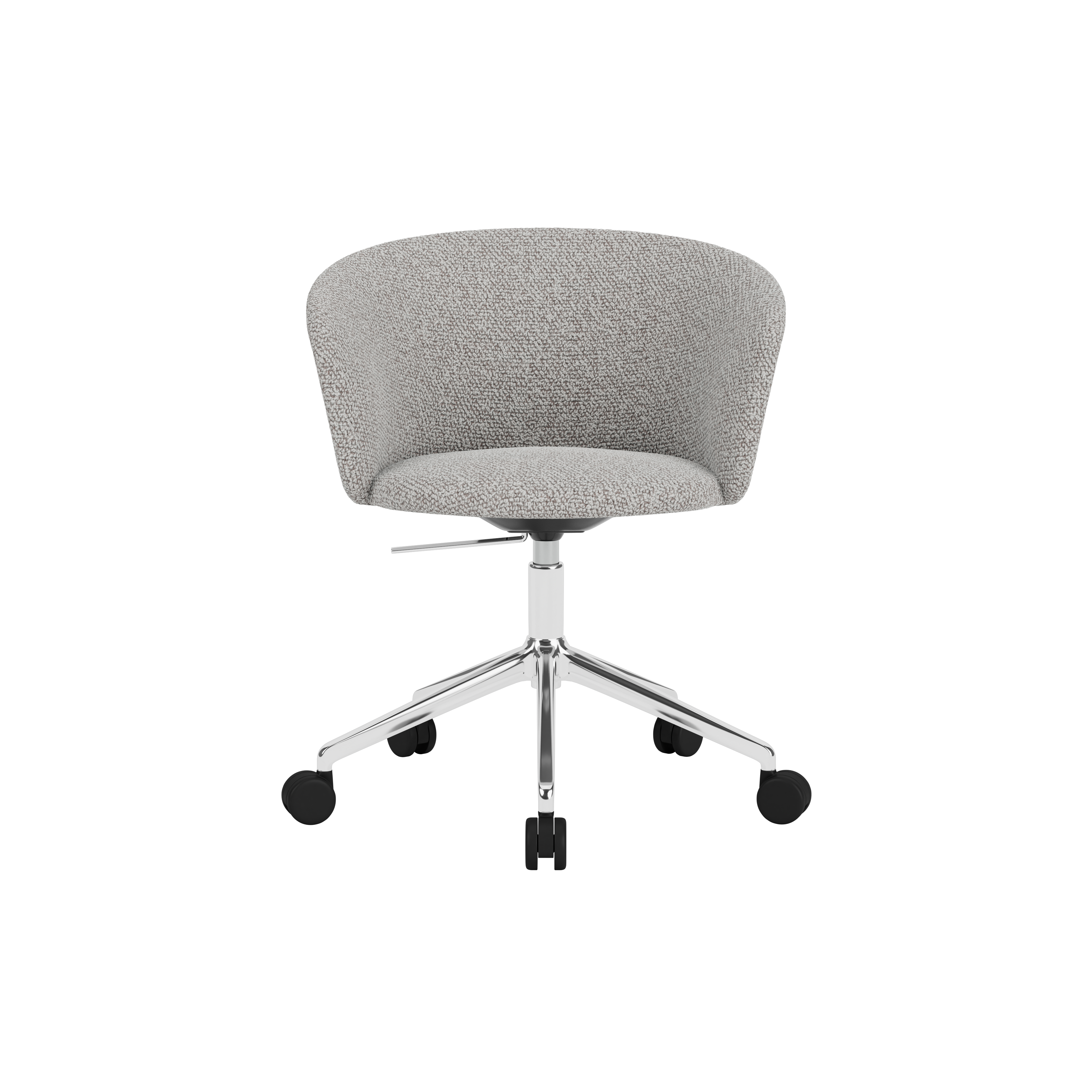Kendo Swivel Chair 5-star Castors, Storr 612/Polished, Art. no. 31776 (image 2)