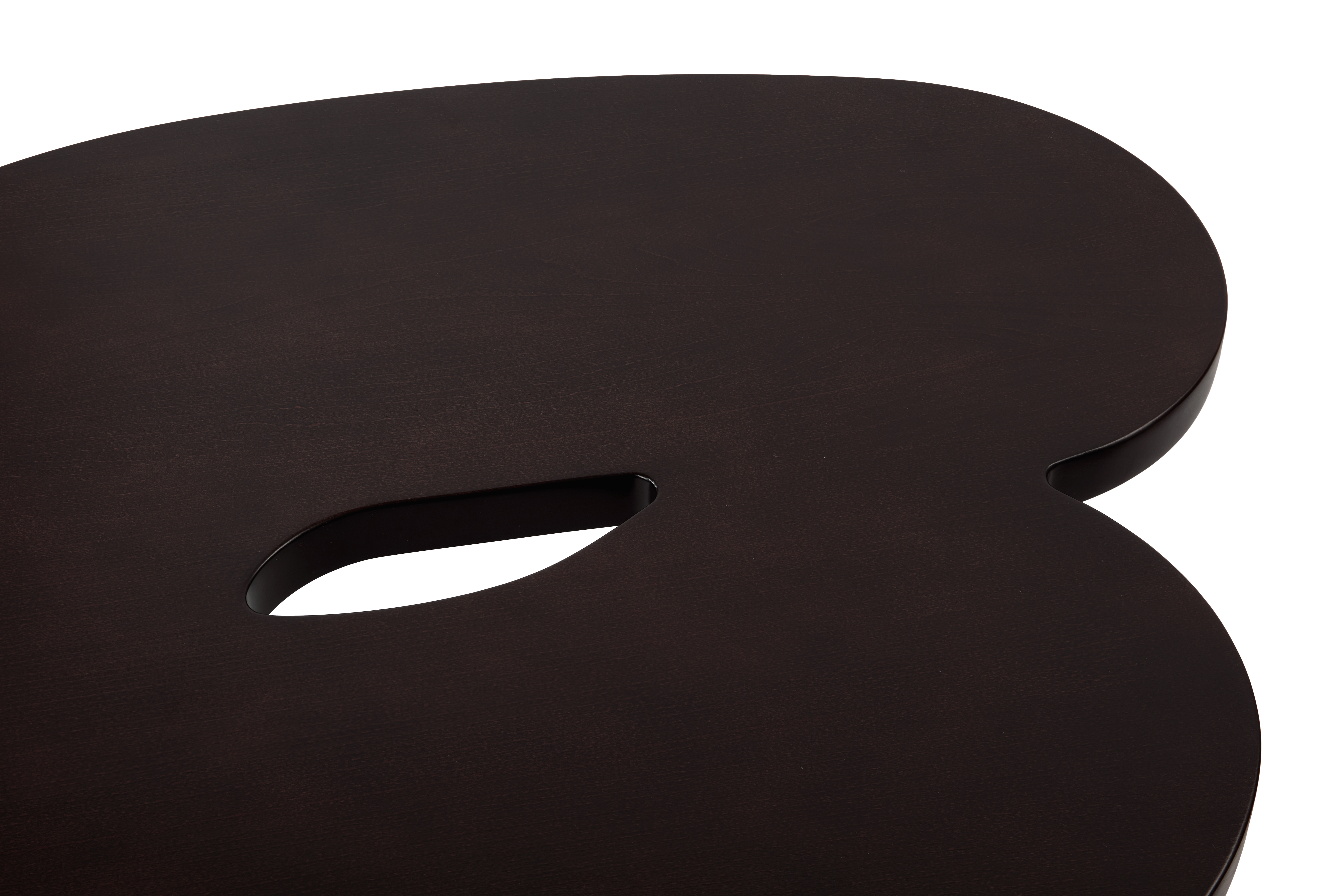 Worm Coffee Table Round, Brown/Brown, Art. no. 31382 (image 2)