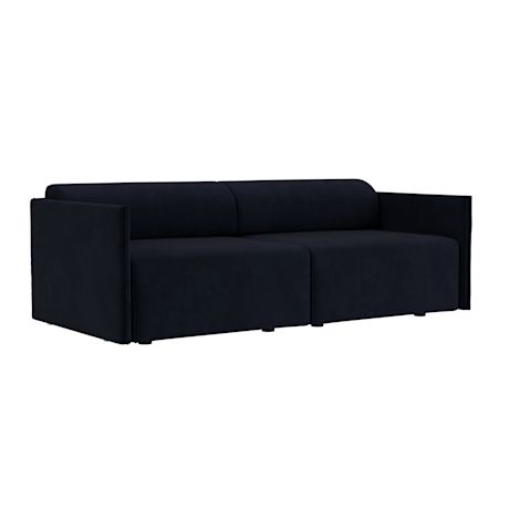 Palo Block 2-seater Sofa Low Back, Velluto Coex VL30