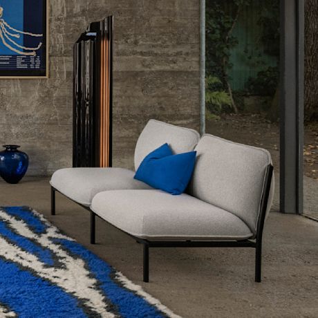 Kumo 2-seater Sofa, Porcelain (UK)