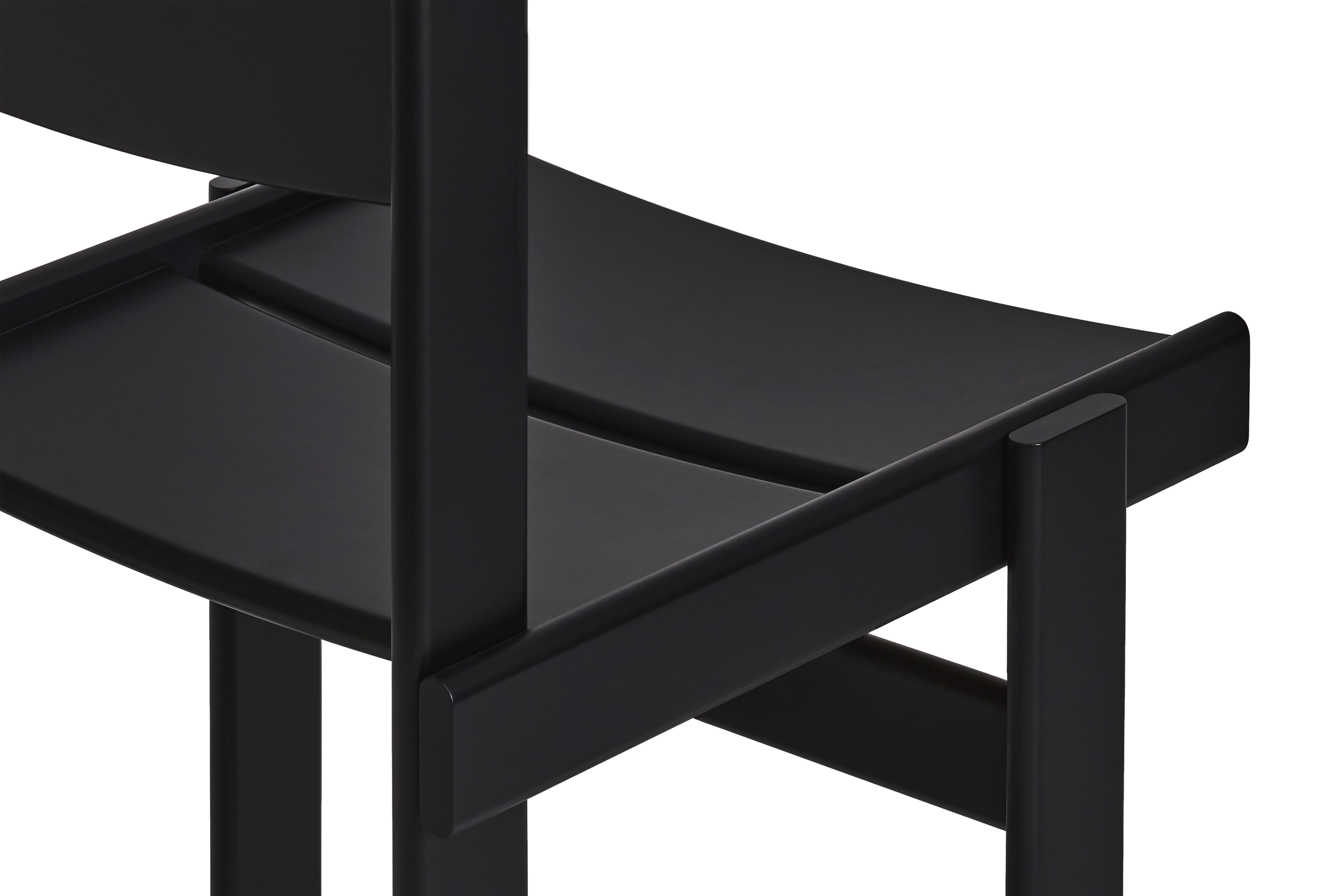 Bullnose Chair, Black, Art. no. 31303 (image 7)