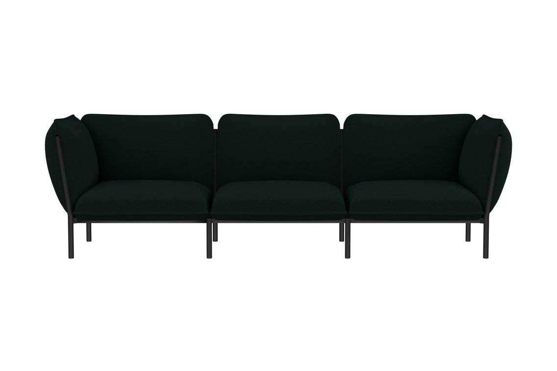 Kumo 3-seater Sofa with Armrests, Pine, Art. no. 30688 (image 1)