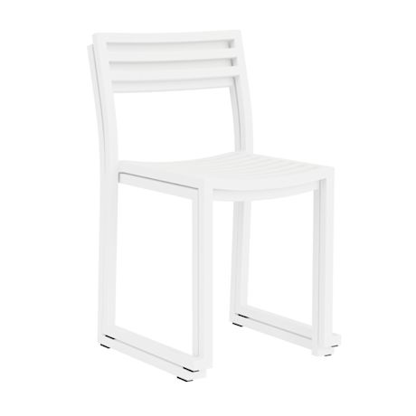 Chop Chair (Set of 2), Grey White