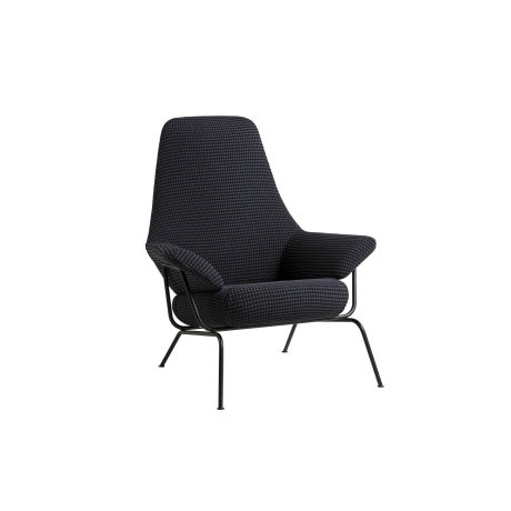 Hai Lounge Chair, Mosaic Charcoal