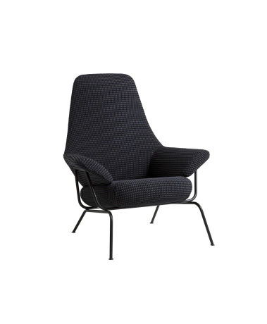Hai Lounge Chair, Mosaic Charcoal
