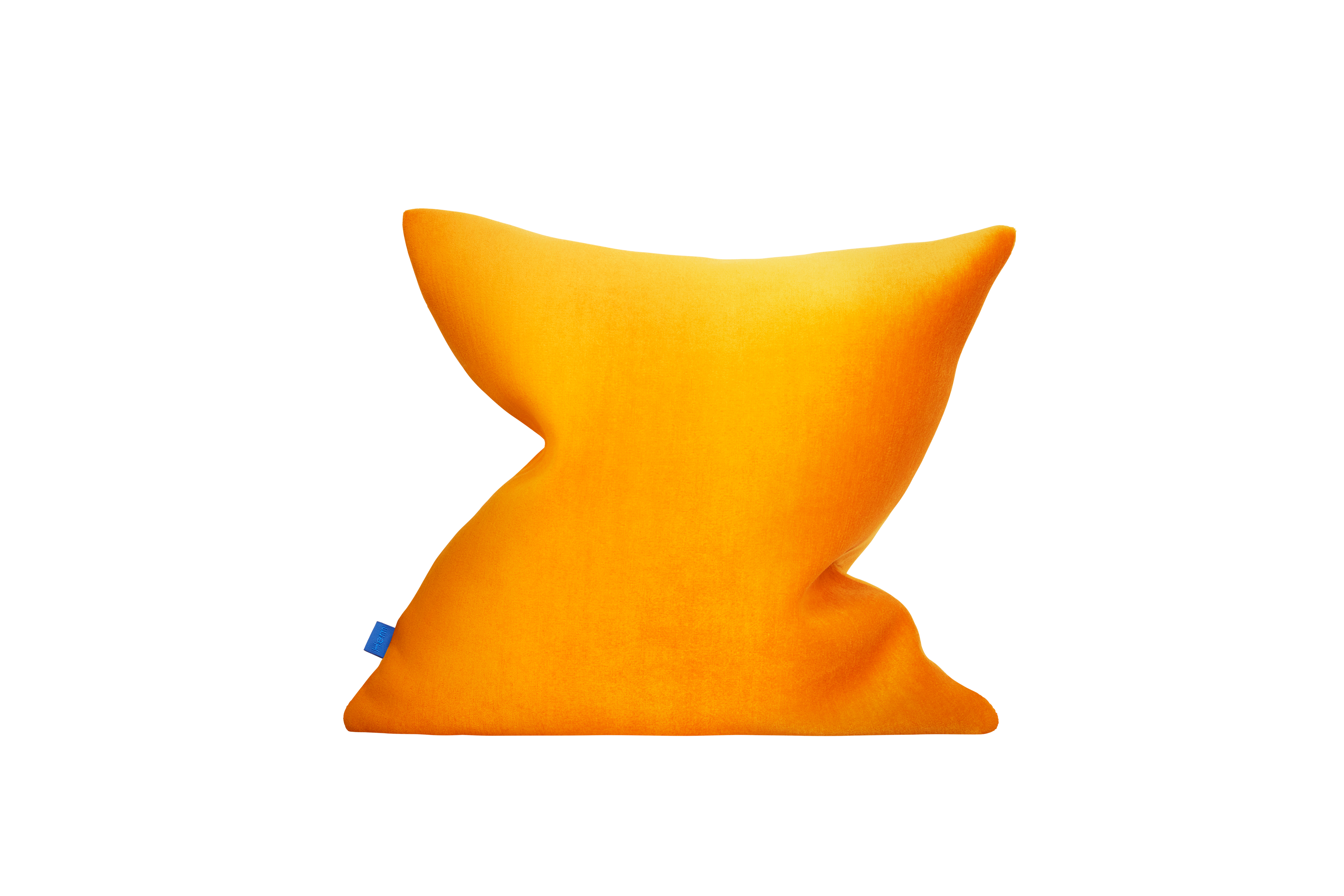 Velvet Cushion Medium, Ochre, Art. no. 30785 (image 1)