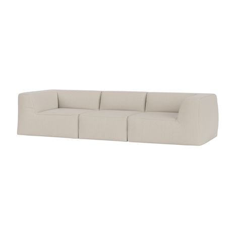 Great 3-seater Sofa Narrow, Safire 0007 (UK)