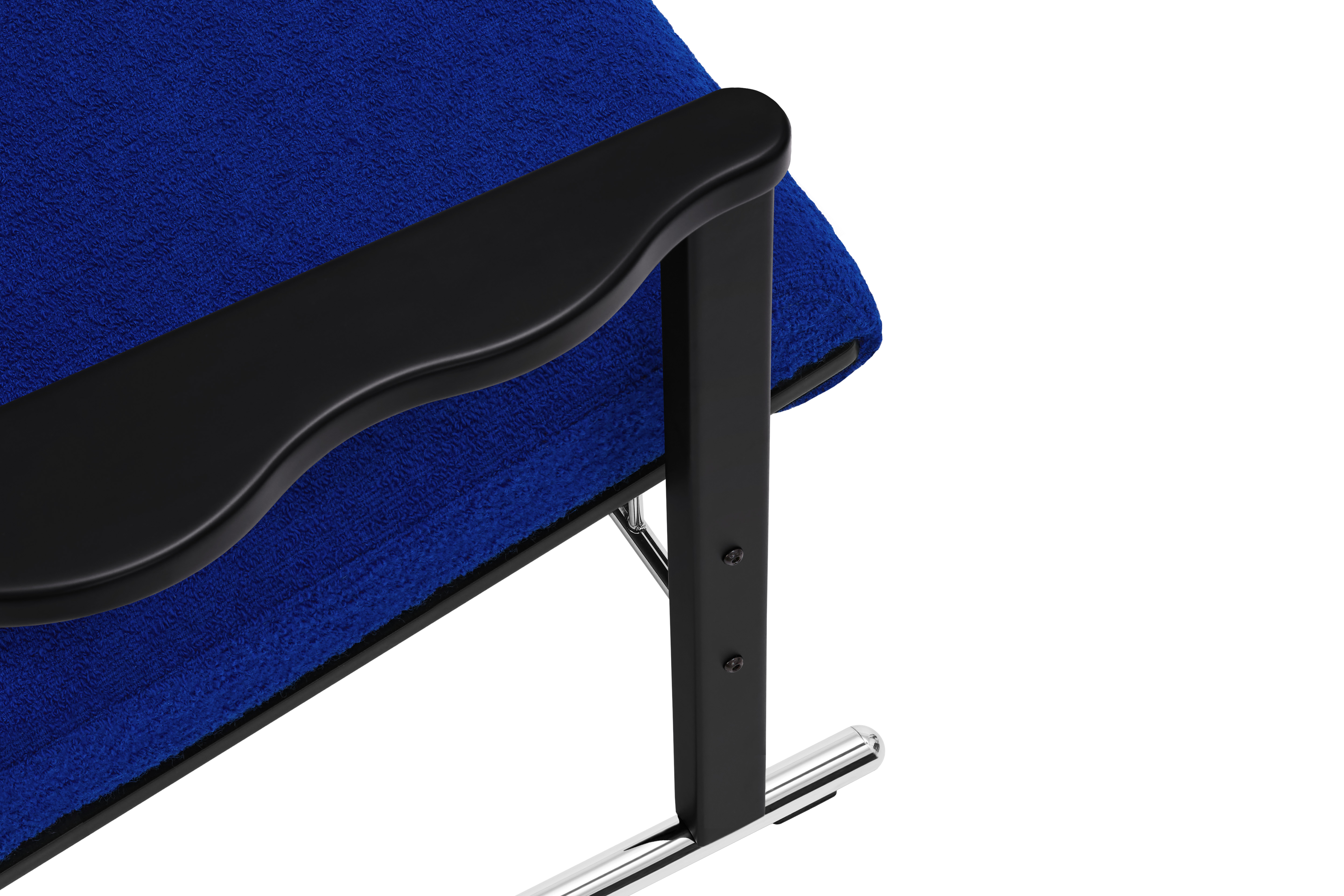 Experiment Lounge Chair, 502 / Black / Ultramarine (UK), Art. no. 31554 (image 6)