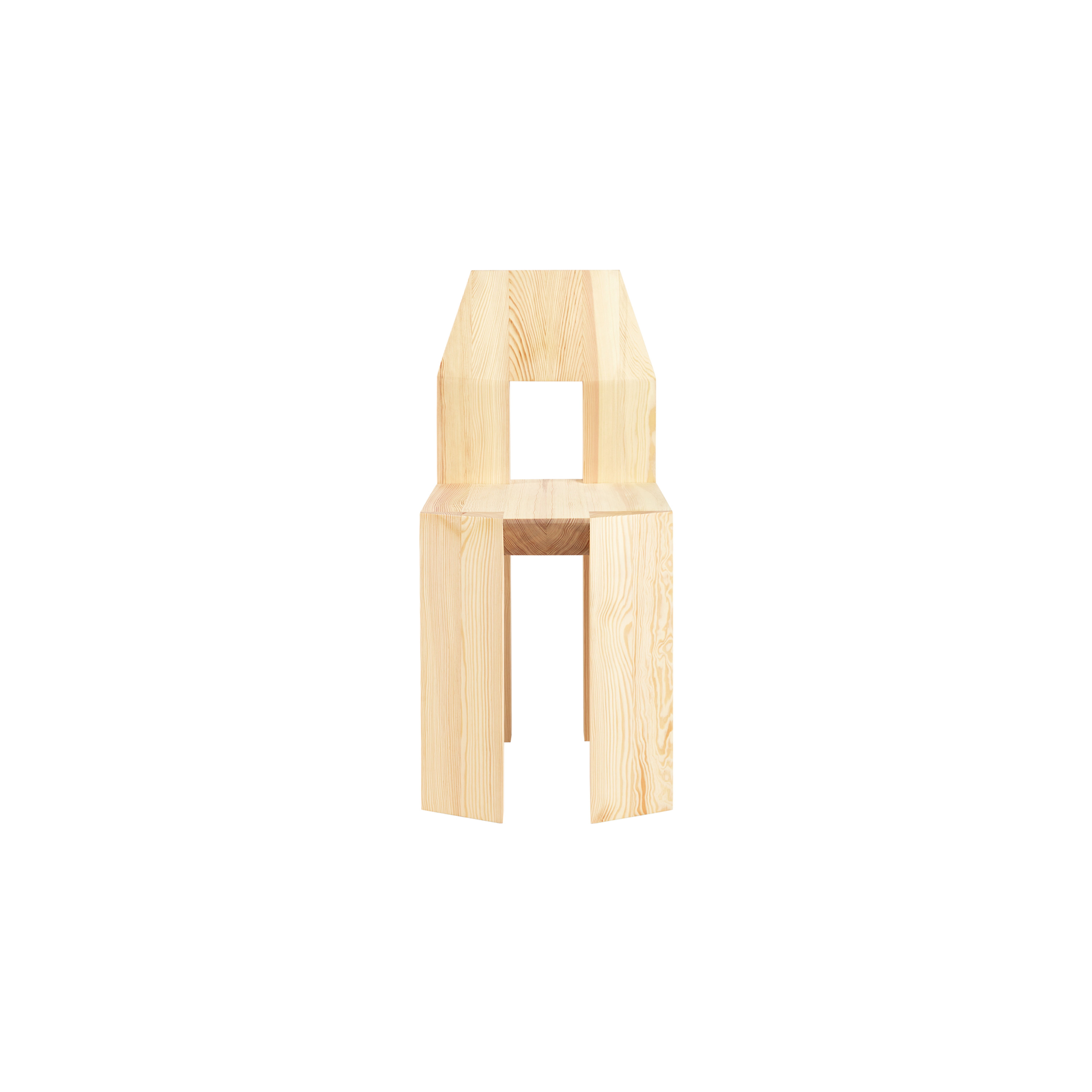 Min Chair, Lightly White Pigmented Pine, Art. no. 32045 (image 2)