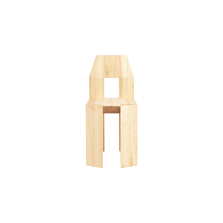 Min Chair, Lightly White Pigmented Pine, Art. no. 32045 (image 2)