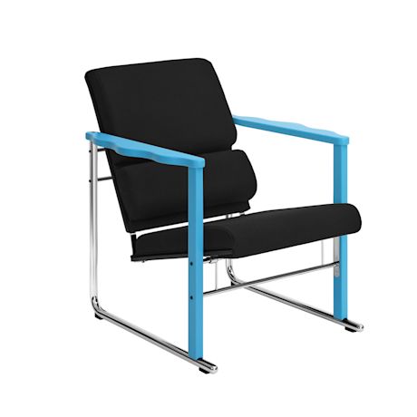 Experiment Lounge Chair, 502 / Blue / Black