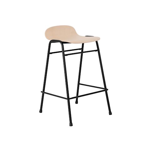 Touchwood Counter Stool, Beech / Black