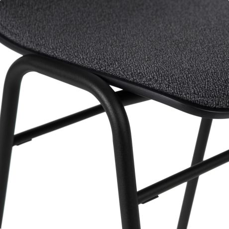 Touchwood Bar Chair, Graphite / Black