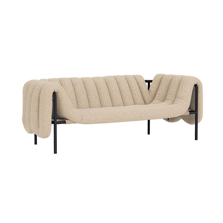 Puffy 2.5-seater Sofa, Storr 1501 / Black Grey, Art. no. 31824 (image 1)