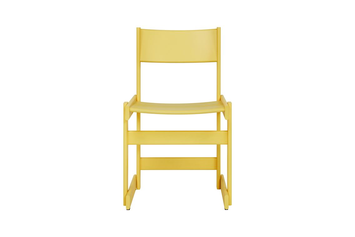 Bullnose Chair, Yellow, Art. no. 31304 (image 2)