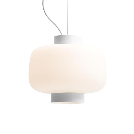 Dusk Lamp Large (CE), Matte Ivory