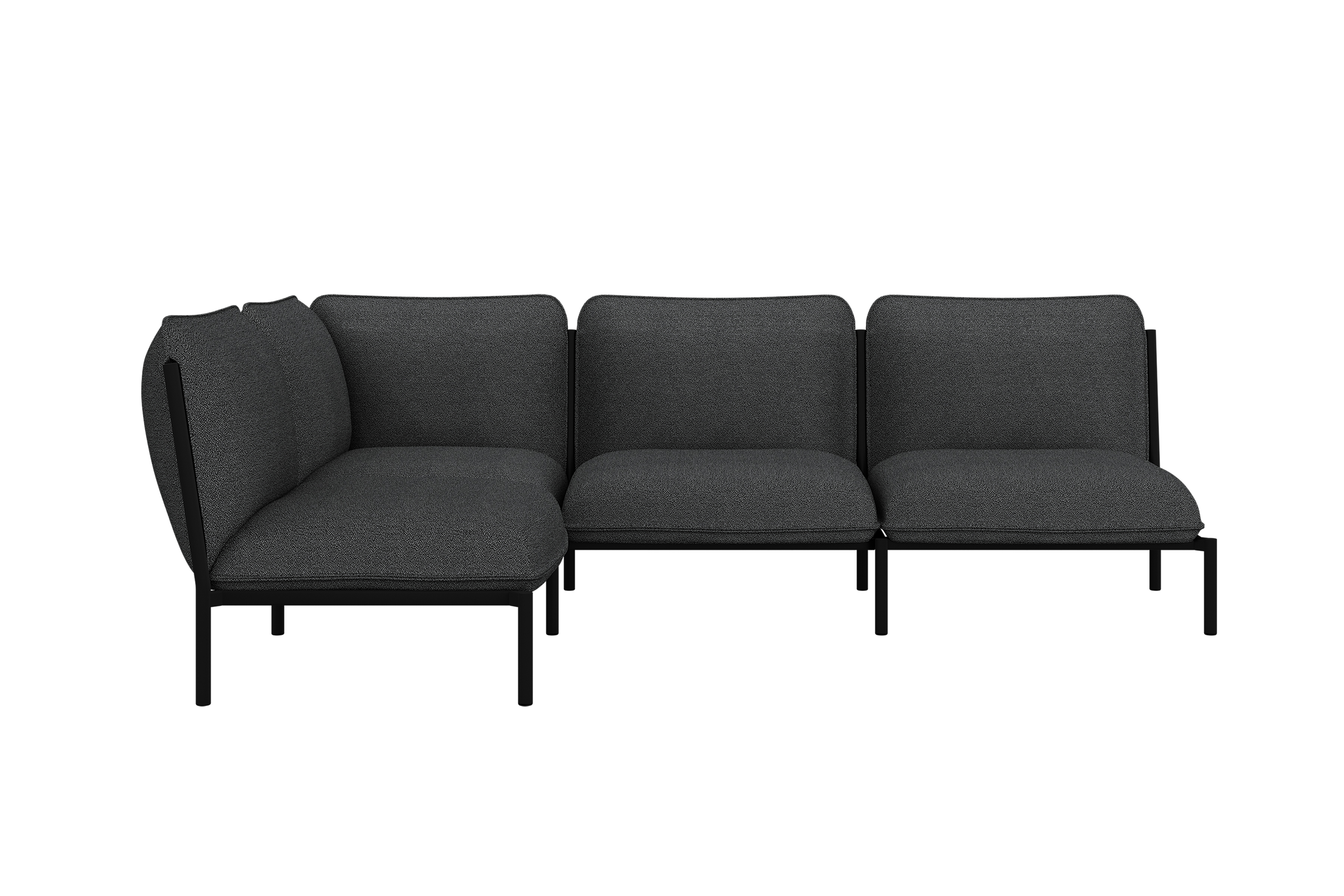Kumo Corner Sofa Left, Graphite (UK), Art. no. 20617 (image 1)